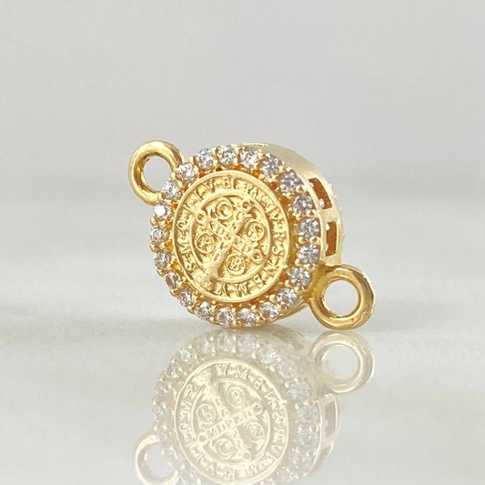 Herraje San Benito 1.8gr / 1.5cm / Oro 18K *