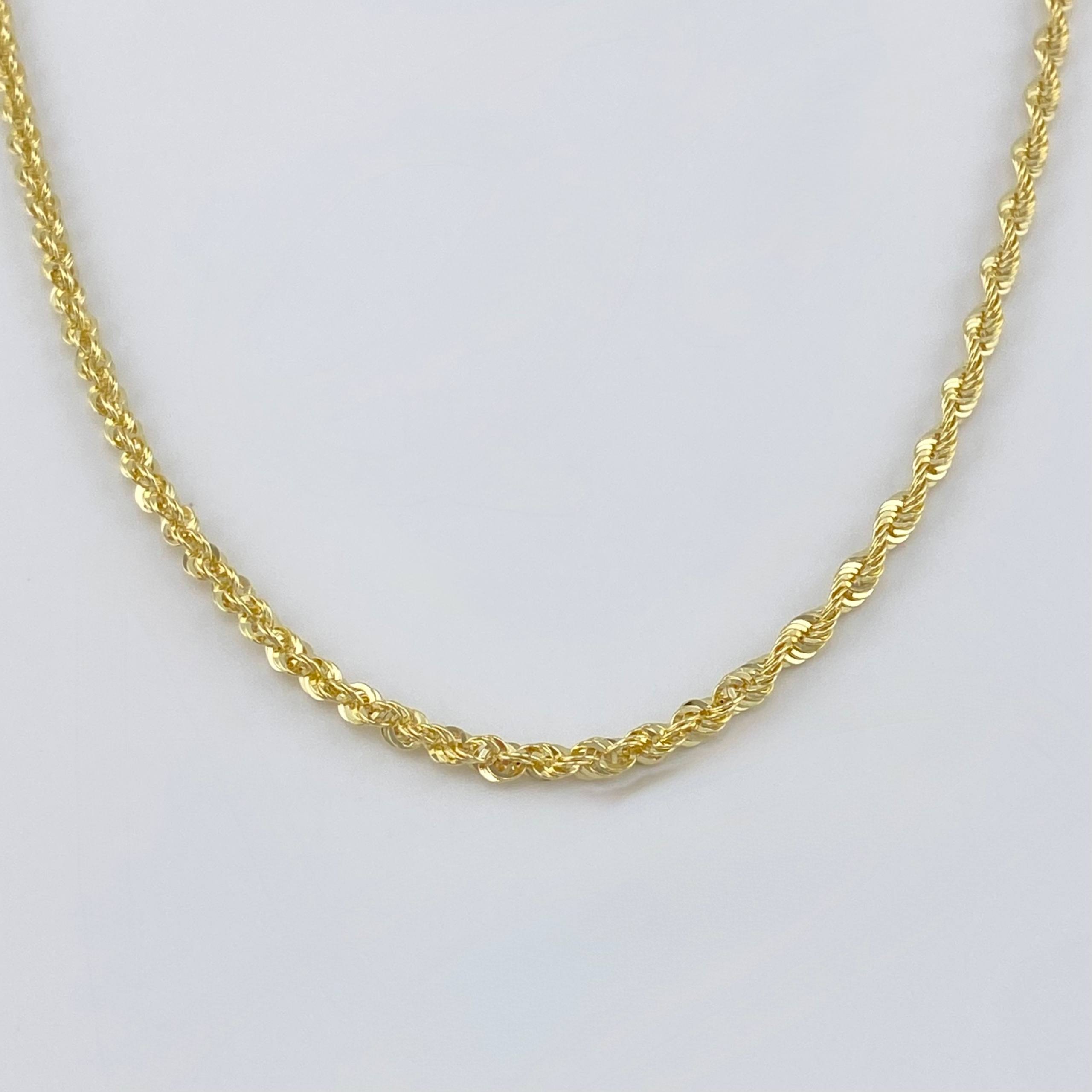 Cadena Lazo 3.95gr / 23 1/2 in / 2.65mm Oro Amarillo +3 18K