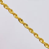 Cadena Lazo 3.95gr / 23 1/2 in / 2.65mm Oro Amarillo +3 18K