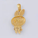 Dije Super Chica Rosada 12.35gr / 2 1/4 in / Oro Amarillo 18K ©