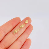 Herraje Retazo Oso 0.85 g / 1 1/2 in Oro Amarillo 18K