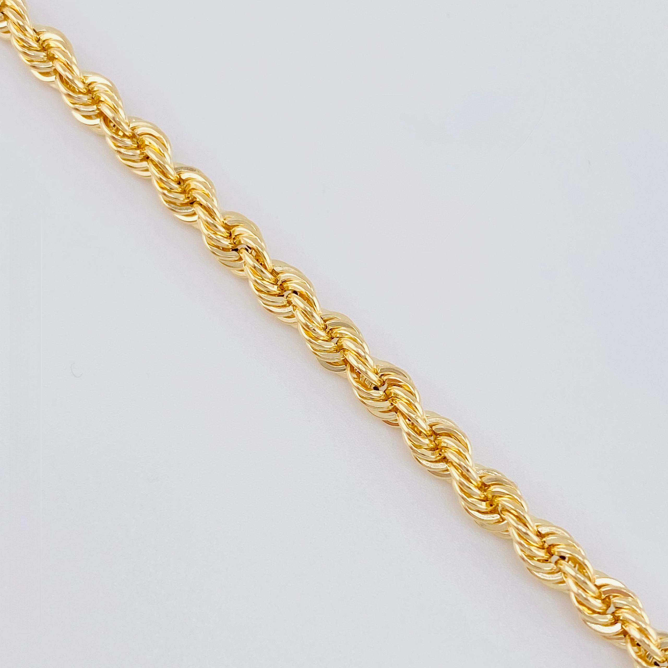Pulso Lazo 4.75gr / 7 3/4 in / 4.35mm Oro Amarillo +3 18K ©