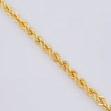 Pulso Lazo 4.75gr / 7 3/4 in / 4.35mm Oro Amarillo +3 18K ©