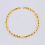 Pulso Lazo 3.75gr / 7 3/4 in / 3.8mm Oro Amarillo +3 18K *