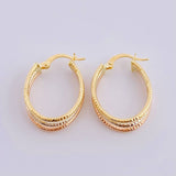 Candongas Daki Ovaladas 1.75 g / 1 in Tres Oros 18K