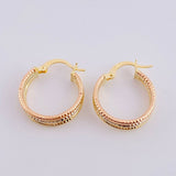 Candongas Aleja 1.8g / 3/4 in Tres Oros 18K