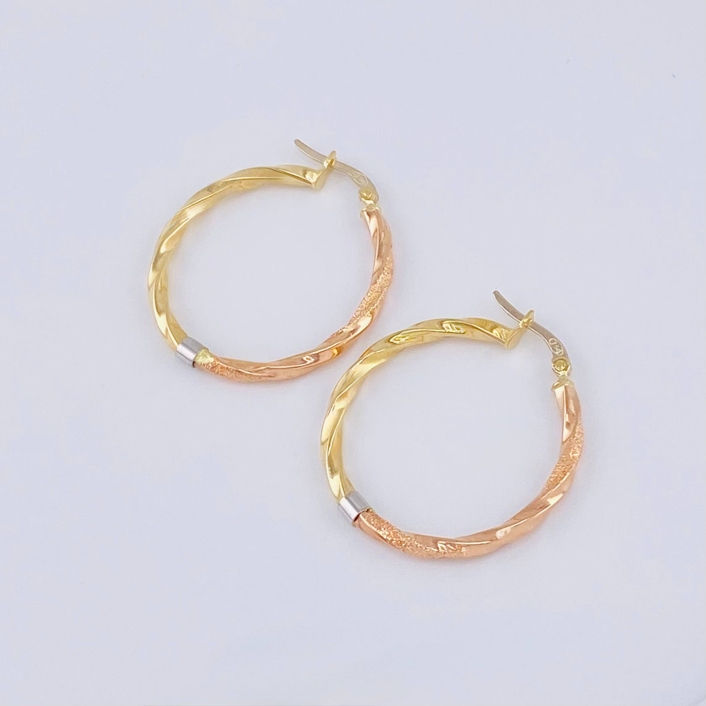 Candongas Lady 2.75 g / 1 1/4 in Tres Oros 18K