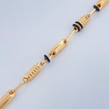 Rustic Bracelet 3.9gr / 8 3/4 in / 18K Gold $