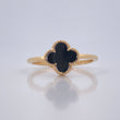 Clover Ring 1.85gr / Size 8 / 18K Gold $
