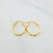Candongas Nia 1.4 g / 3/4 in Oro Amarillo 18K