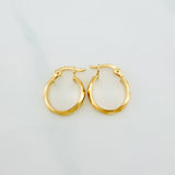 Candongas Nia 1 g / 1/2 in Oro Amarillo 18K