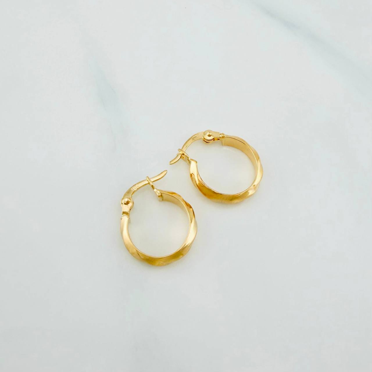 Candongas Nia 1 g / 1/2 in Oro Amarillo 18K