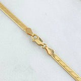 Herringbone Chain Diagonal 8.5gr / 17.7in / +3 18K Gold -
