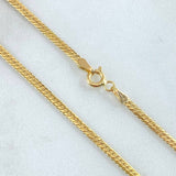 Flat Snake Chain 3gr / 50cm / +3 18K Gold