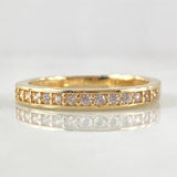 Anillo Medio Carril Grueso 2.7gr / T6 1/2 / Oro 18K *