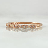 Eye Line Ring 1.3gr / Size 6 / 18K Gold *