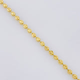 Half Moon Military Chain 16.25g / 26 in / 2.8mm 18K Yellow Gold