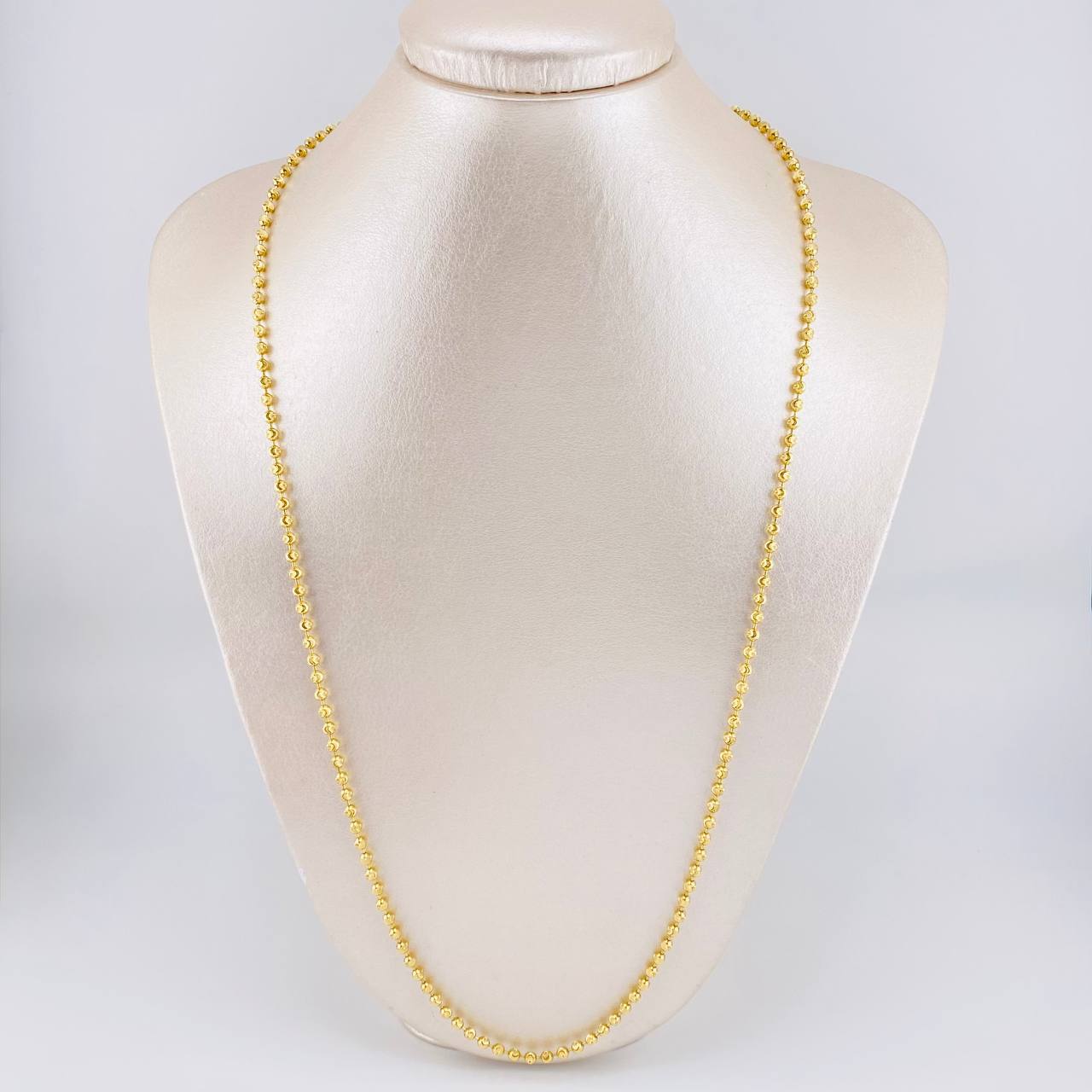 Half Moon Military Chain 16.25g / 26 in / 2.8mm 18K Yellow Gold