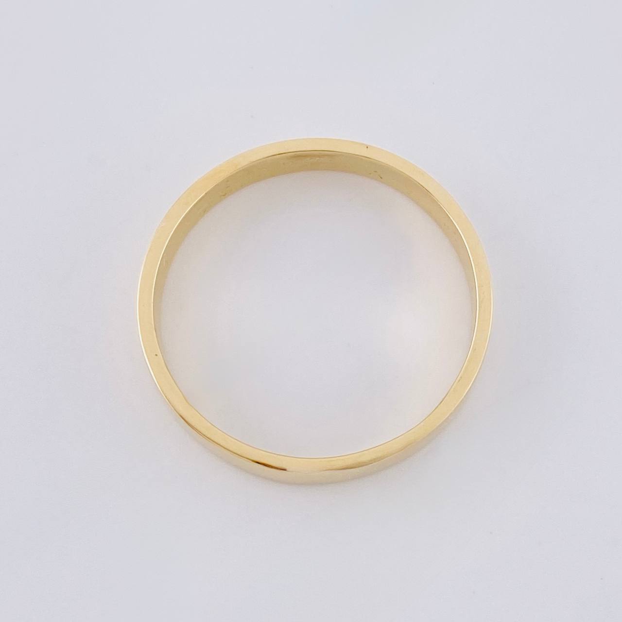 Anillo Argolla Lisa 4 g / T7 Oro Amarillo 18K