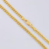 Cadena Cubana 6 g / 24 1/2 in / 2.9 mm Oro Amarillo 18K