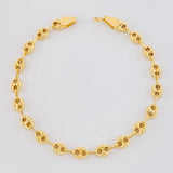 Bracelet Gc Diamond Cut 3.35 g / 8 in / 4.6 mm Yellow Gold 18K
