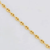 Pulso Gc 2.65g / 7 1/2 in / 4mm Oro Amarillo 18K