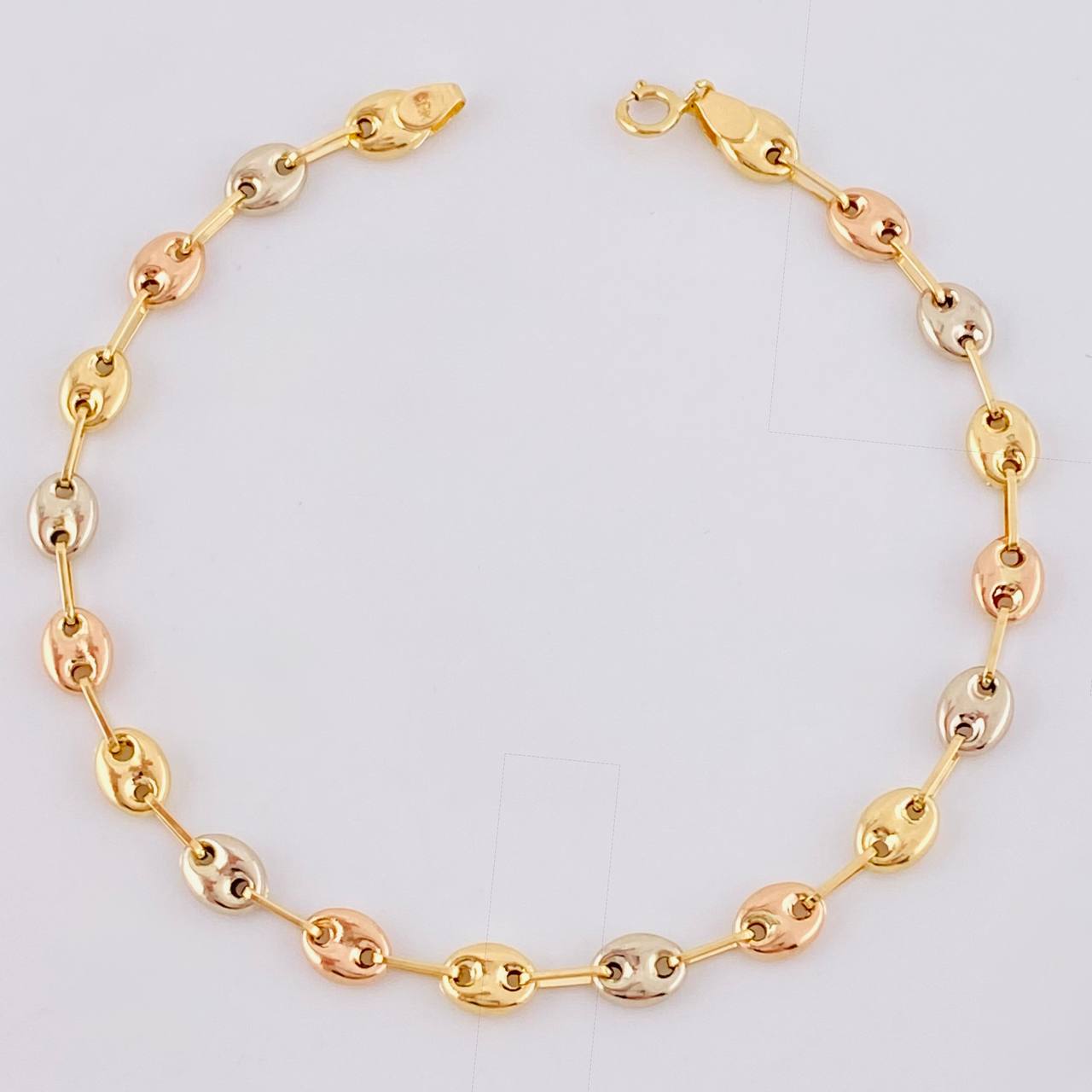 Bracelet Gc 2.7 g / 7 3/4 in / 4.5 mm Three Golds 18K