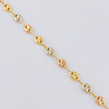 Bracelet Gc 2.7 g / 7 3/4 in / 4.5 mm Three Golds 18K