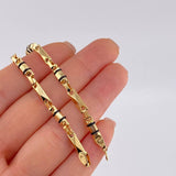 Pulso Rustico Barril Relieve 4.3 g / 7 1/4 in / 3.8 mm Oro Amarillo 18K