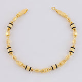 Pulso Rustico Candado Boya 4.3 g / 7 1/4 in / 4.2 mm Oro Amarillo 18K