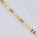 Pulso Rustico Candado Boya 4.3 g / 7 1/4 in / 4.2 mm Oro Amarillo 18K