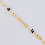 Bracelet Rustic Textured 2.95 g / 7 1/4 in / 4.2 mm Yellow Gold 18K