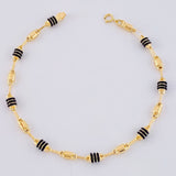 Pulso Rustico Barril 2.7 g / 7 1/2 in / 3.4 mm Oro Amarillo 18K