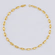 Tobillera Rustico Texturizados 4.4 g / 10 1/2 in / 4.2 mm Oro Amarillo 18K