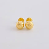 Topos Bola Diamantada 0.85 g / in / 7 mm Oro Amarillo 18K