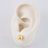 Topos Bola Diamantada 0.9 g / in / 7 mm Oro Amarillo 18K