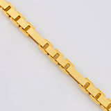 Venetian Bracelet 16.25 g / 7 3/4 in / 6.07 mm 18K Yellow Gold