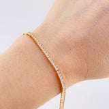 Tennis Bracelet 9.25 g / 7 in / 2.85 mm 18K Rose Gold