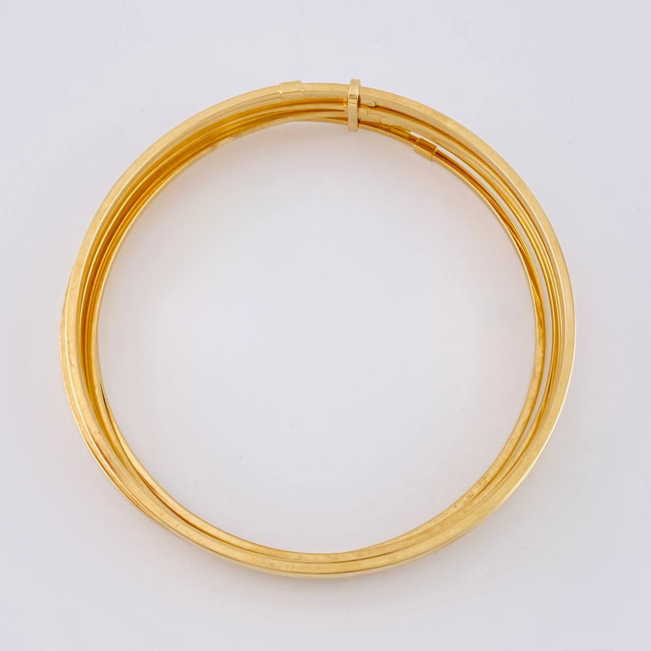Pulso 7 Aros 12.8 g / 8 in / 1.45 mm Oro Amarillo 18K