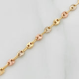 Pulso Gc Diamantado 2.9 g / 7 in / 3.41 mm Tres Oros 18K