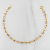 Pulso Gc Diamantado 2.9 g / 7 in / 3.41 mm Tres Oros 18K