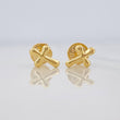 Topos Cruz Bizantina 0.55 g / in / 5.9 mm Oro Amarillo 18K