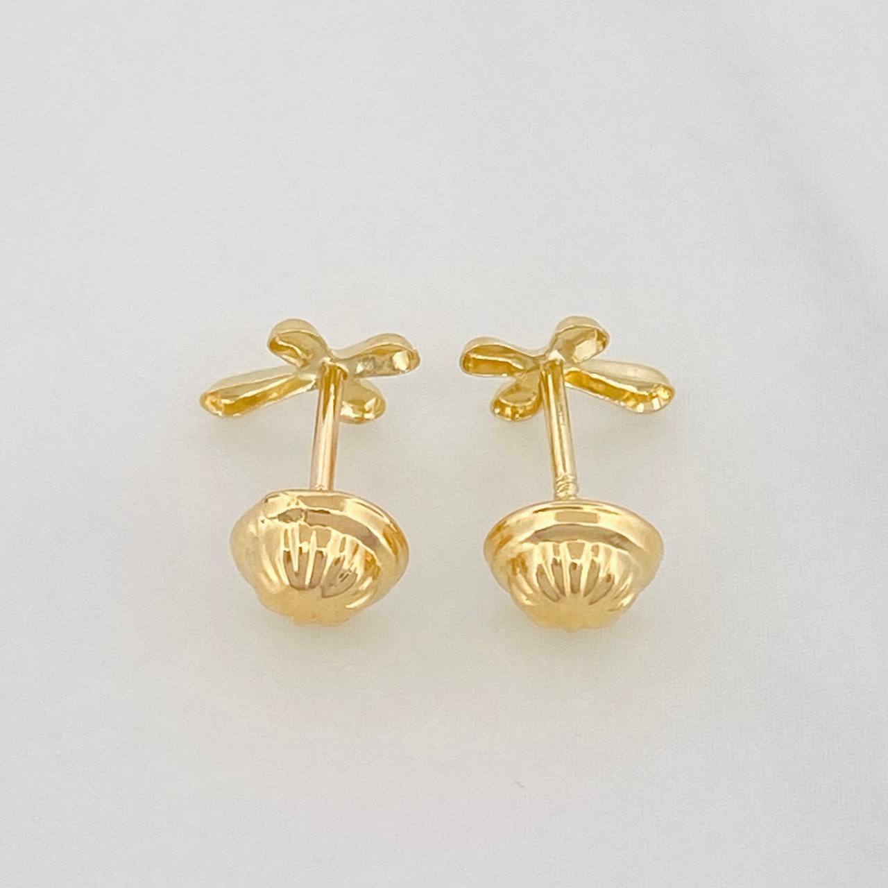 Topos Cruz Bizantina 0.55 g / in / 5.9 mm Oro Amarillo 18K