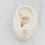 Topos Cruz Bizantina 0.55 g / in / 5.9 mm Oro Amarillo 18K