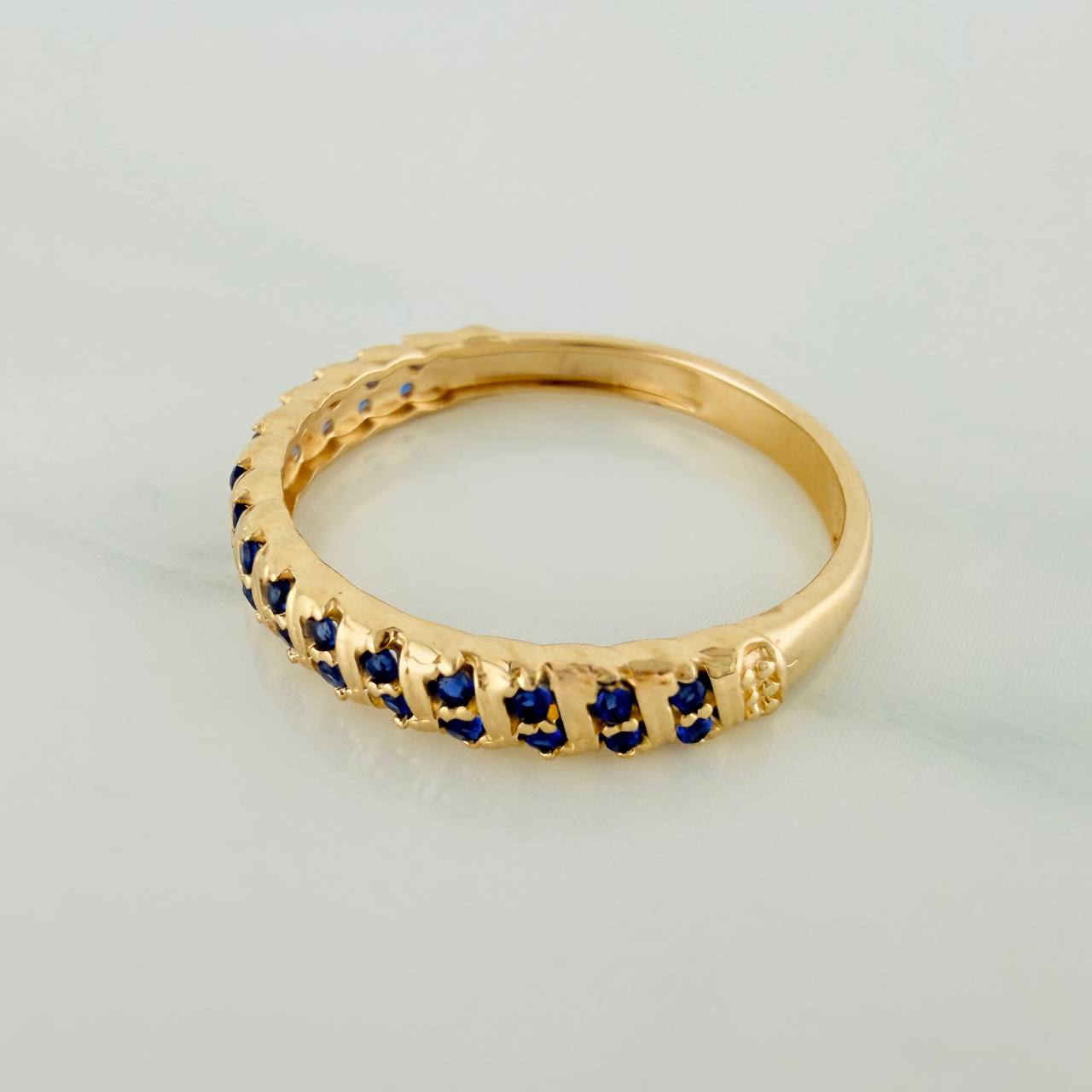 Anillo Churumbela 2.15gr / T7 1/4 / 3/4 in / Oro Amarillo 18K $