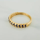 Anillo Churumbela 2.15gr / T7 1/4 / 3/4 in / Oro Amarillo 18K $