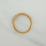Anillo Churumbela 2.15gr / T7 1/4 / 3/4 in / Oro Amarillo 18K $