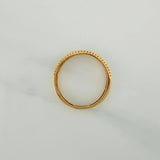 Anillo Churumbela 2.35gr / T7 3/4 / 3/4 in / Oro Amarillo 18K $