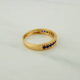 Anillo Churumbela 2.35gr / T7 3/4 / 3/4 in / Oro Amarillo 18K $