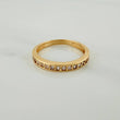 Anillo Churumbela 2.3gr / T6 3/4 / 3/4 in / Oro Amarillo 18K $